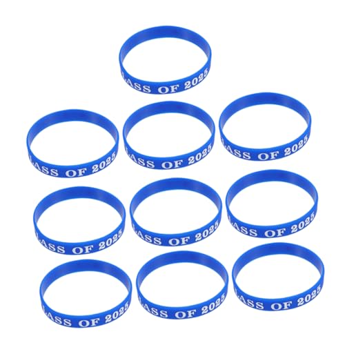 FUNNETOYU 10 Stück Armbänder Für Die Abschlussfeier Willkommen Festival-armband Schärpen Für Den Abschluss Student Abschluss Armband Thematisiert Artikel Sachen Teenager Bands Blue Kieselgel FUNNETOYU 10 Stück Armbänder Für Die Abschlussfeier Willkommen Festival-armband Schärpen Für Den Abschluss Student Abschluss Armband Thematisiert Artikel Sachen Teenager Bands Blue Kieselgel von FUNNETOYU