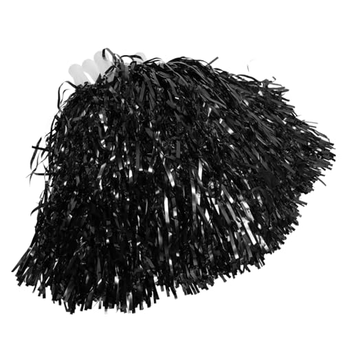 FUNNETOYU 10 Stück Den wilden Blumenball jubeln Poms Stichworte Mädchen funkeln mehrfarbig Bommel Cheerleader Handheld -Produkte Jubelnde Requisiten Pompons für den Sport PET、ABS Schwarz FUNNETOYU 10 Stück Den wilden Blumenball jubeln Poms Stichworte Mädchen funkeln mehrfarbig Bommel Cheerleader Handheld -Produkte Jubelnde Requisiten Pompons für den Sport PET、ABS Schwarz von FUNNETOYU