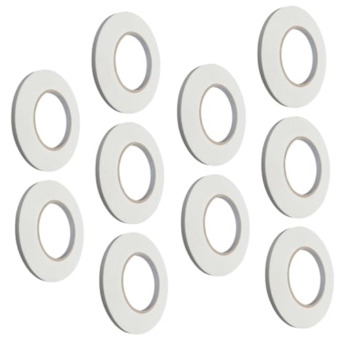 FUNNETOYU 10 Stück Doppelseitiges Klebeband Hot Melt Klebestreifen Stark Haftend Bürobedarf Für Basteln Scrapbooking Geschenkverpackung Kreative Anwendungen FUNNETOYU 10 Stück Doppelseitiges Klebeband Hot Melt Klebestreifen Stark Haftend Bürobedarf Für Basteln Scrapbooking Geschenkverpackung Kreative Anwendungen von FUNNETOYU