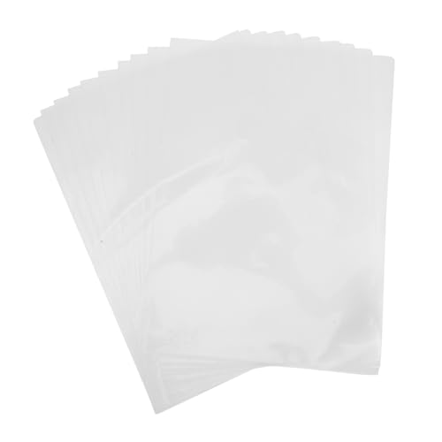 FUNNETOYU 10 Stück L-Ordner für transparenter Dateiordner Schulmappen Organisation Unterlagen Kunststoffmappen mit Taschen durchsichtige Ordnerhüllen durchsichtige Papierhüllen Papierordner von FUNNETOYU
