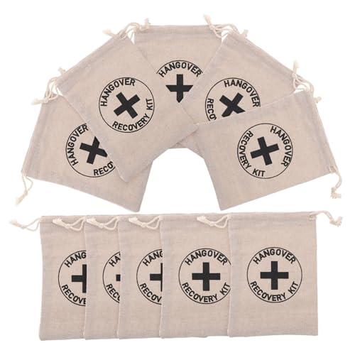 FUNNETOYU 10 Stück Leere Kater-set-aufbewahrungstasche Für Junggesellenabschiede, Kordelzug-aufbewahrungstasche, Stoff-kordelzug-tasche Für Kater-set, Kreuzmuster, Kater-set-tasche FUNNETOYU 10 Stück Leere Kater-set-aufbewahrungstasche Für Junggesellenabschiede, Kordelzug-aufbewahrungstasche, Stoff-kordelzug-tasche Für Kater-set, Kreuzmuster, Kater-set-tasche von FUNNETOYU