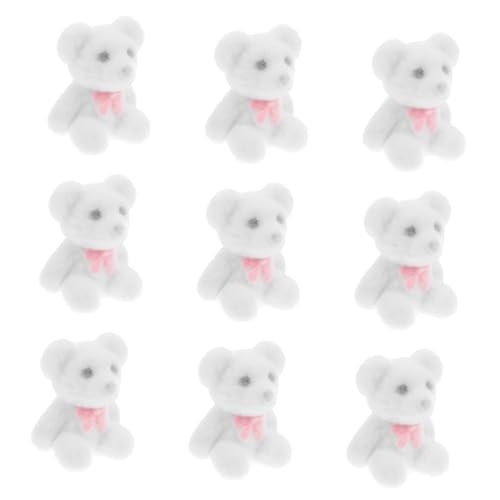 FUNNETOYU 10stücke Mini Bär Figuren Flockierte Miniatur Bären Für Garten Dekoration Und Bastelprojekte Süße Geschenkideen Für Partys Und Anlässe FUNNETOYU 10stücke Mini Bär Figuren Flockierte Miniatur Bären Für Garten Dekoration Und Bastelprojekte Süße Geschenkideen Für Partys Und Anlässe von FUNNETOYU