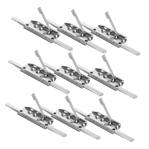 FUNNETOYU 10 Stück Stangenklemmen, Klemmbrett-clips, Hardware, Robuste Aktenordner, Lange Druckklammer, Projektordner, Montierbare Federklemme Für Büro, Schule Und Zuhause FUNNETOYU 10 Stück Stangenklemmen, Klemmbrett-clips, Hardware, Robuste Aktenordner, Lange Druckklammer, Projektordner, Montierbare Federklemme Für Büro, Schule Und Zuhause von FUNNETOYU