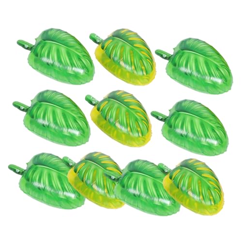 FUNNETOYU 10 Stück Teiliges Hawaii Party Luftballon Monstera Form aus Aluminiumfolie Luftdicht Einfach Aufzublasen Tropische Dekoration für Fotorequisiten und Dschungel Mottopartys FUNNETOYU 10 Stück Teiliges Hawaii Party Luftballon Monstera Form aus Aluminiumfolie Luftdicht Einfach Aufzublasen Tropische Dekoration für Fotorequisiten und Dschungel Mottopartys von FUNNETOYU