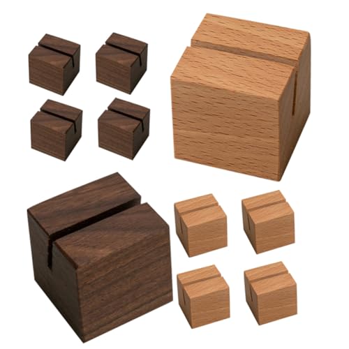 FUNNETOYU 10 Stück Teiliges Holz Kartenhalter Stabile Visitenkartenständer Rustikale Tischkartenhalter Fotohalter für Hochzeiten Partys Jubiläen Natürliche Deko für Büro und Feierlichkeiten FUNNETOYU 10 Stück Teiliges Holz Kartenhalter Stabile Visitenkartenständer Rustikale Tischkartenhalter Fotohalter für Hochzeiten Partys Jubiläen Natürliche Deko für Büro und Feierlichkeiten von FUNNETOYU
