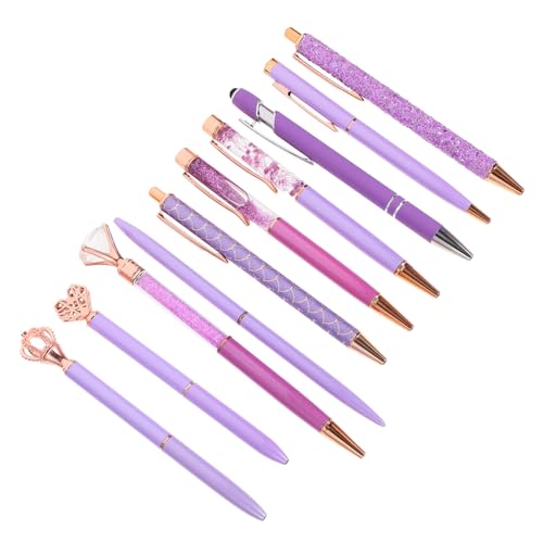 FUNNETOYU 10 Stück Teiliges Kugelschreiber für Büro und Zuhause Elegante Schreibgeräte mit Glitzerndem Design für und Kreative Anwendungen FUNNETOYU 10 Stück Teiliges Kugelschreiber für Büro und Zuhause Elegante Schreibgeräte mit Glitzerndem Design für und Kreative Anwendungen von FUNNETOYU