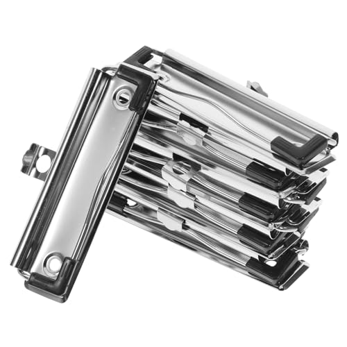FUNNETOYU 10 Stück Teiliges Metall Klemmbrettclips Stark Haltbare Dokumentenhalterung Rutschfest Vielseitig für Büro Schule und Zuhause FUNNETOYU 10 Stück Teiliges Metall Klemmbrettclips Stark Haltbare Dokumentenhalterung Rutschfest Vielseitig für Büro Schule und Zuhause von FUNNETOYU