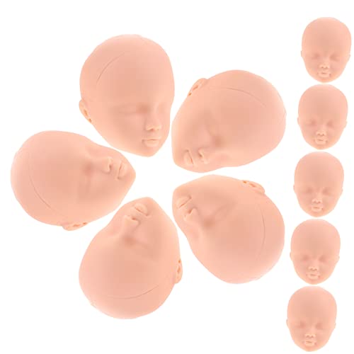 FUNNETOYU 10 Stück Teiliges Puppenköpfe für Makeup Übungen Kreative DIY Dekoration Leichte und Sichere Kunststoff Doll Heads für Bastelprojekte und Fotoshootings FUNNETOYU 10 Stück Teiliges Puppenköpfe für Makeup Übungen Kreative DIY Dekoration Leichte und Sichere Kunststoff Doll Heads für Bastelprojekte und Fotoshootings von FUNNETOYU