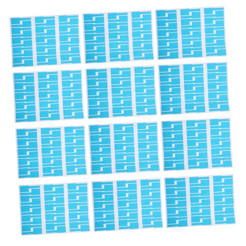 FUNNETOYU 10 Stück Teiliges Selbstklebendes Kabelbeschriftungs Blau Wasserfeste Netzwerkkabel Etiketten Reißfest Farbig für Büro Zuhause und Schulprojekte Geeignet FUNNETOYU 10 Stück Teiliges Selbstklebendes Kabelbeschriftungs Blau Wasserfeste Netzwerkkabel Etiketten Reißfest Farbig für Büro Zuhause und Schulprojekte Geeignet von FUNNETOYU