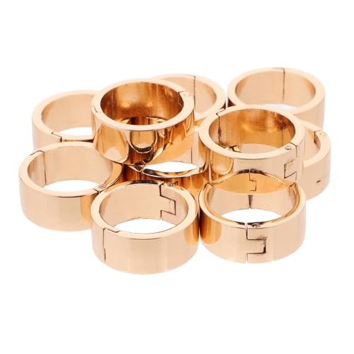 FUNNETOYU 10 Stück Zinklegierung Binder Ringe zum Basteln Offene Buchringe für Kalender Karteikarten und Loseblattbindung Kleine Metallringe für Ringbuch Vielseitig Einsetzbar und Elegant FUNNETOYU 10 Stück Zinklegierung Binder Ringe zum Basteln Offene Buchringe für Kalender Karteikarten und Loseblattbindung Kleine Metallringe für Ringbuch Vielseitig Einsetzbar und Elegant von FUNNETOYU