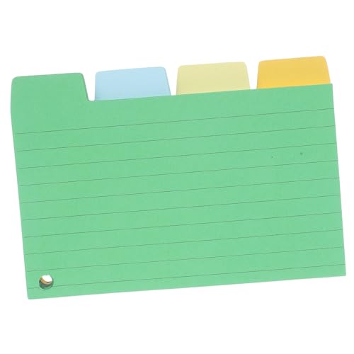 FUNNETOYU 100 Blatt Index Memo Pads mit Linierten Notizzetteln Praktisches Kleines Notizbuch für Büro und Schule Langlebiges Schreibpapier für Kreative Notizen und Planungen FUNNETOYU 100 Blatt Index Memo Pads mit Linierten Notizzetteln Praktisches Kleines Notizbuch für Büro und Schule Langlebiges Schreibpapier für Kreative Notizen und Planungen von FUNNETOYU