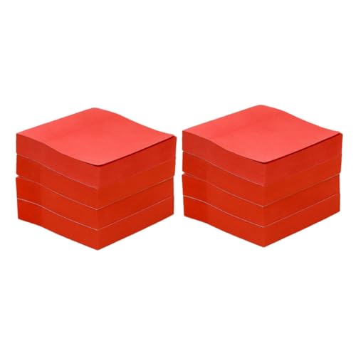 FUNNETOYU 100 Blatt Quadratische Haftnotizen Leuchtendem Rot Pads Selbstklebend für Büro Schule und Zuhause Starke Haftung Vielseitig Einsetzbar Großzügiger Schreibbereich für Notizen und FUNNETOYU 100 Blatt Quadratische Haftnotizen Leuchtendem Rot Pads Selbstklebend für Büro Schule und Zuhause Starke Haftung Vielseitig Einsetzbar Großzügiger Schreibbereich für Notizen und von FUNNETOYU