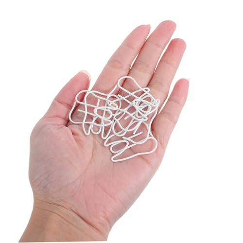 FUNNETOYU 100 Stück Metall Zahnförmige Büroklammern Kleine Papierclips Dekorative Lesezeichen Klammern Für Dokumentenorganisation Schule Und Bürobedarf FUNNETOYU 100 Stück Metall Zahnförmige Büroklammern Kleine Papierclips Dekorative Lesezeichen Klammern Für Dokumentenorganisation Schule Und Bürobedarf von FUNNETOYU