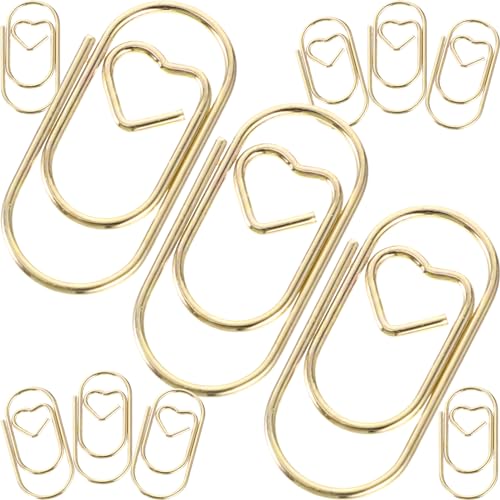FUNNETOYU 100 Stück Mini Büroklammern aus Metall Vielseitige und Dekorative Clips für Dokumente Basteln und Bürobedarf Gold Stabil und Praktisch für Fotos Notizen und Memos FUNNETOYU 100 Stück Mini Büroklammern aus Metall Vielseitige und Dekorative Clips für Dokumente Basteln und Bürobedarf Gold Stabil und Praktisch für Fotos Notizen und Memos von FUNNETOYU