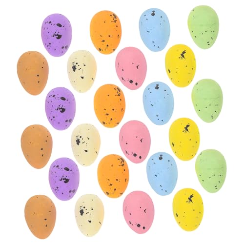 FUNNETOYU 100 Stück Ostereier Dekorationszubehör Schaumstoff Eier Eier Schaum Eier Ornamente Osterparty Simulations Ei Ostereier Dekorationen Eierspielzeug FUNNETOYU 100 Stück Ostereier Dekorationszubehör Schaumstoff Eier Eier Schaum Eier Ornamente Osterparty Simulations Ei Ostereier Dekorationen Eierspielzeug von FUNNETOYU