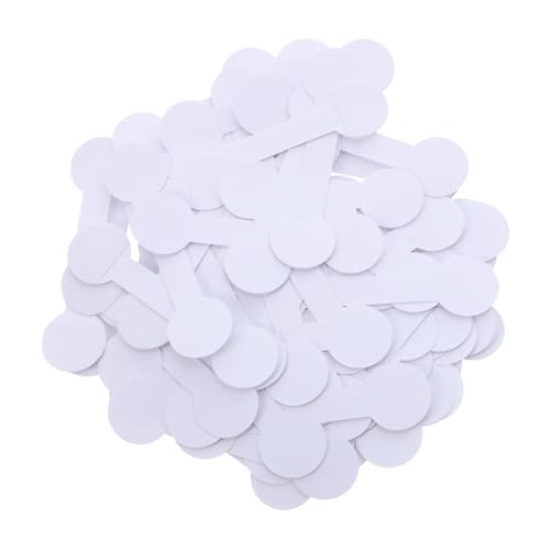 FUNNETOYU 1000 Stück Preisschilder Für Ladenschmuck Selbstklebende Schmuckschilder Barbell Schmuckschilder Einzelhandelsgeschäft Preisschilder Halsketten Halsketten von FUNNETOYU