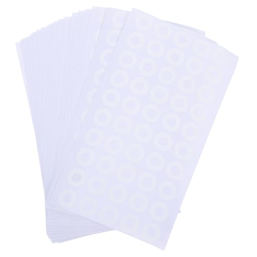 FUNNETOYU 1000 Stück Rundes Lochverstärker etiketten PVC Selbstklebend Stark Haftend Für Ordner Babybücher Büro Dokumente Kalender Rezeptbücher Und Dekoration FUNNETOYU 1000 Stück Rundes Lochverstärker etiketten PVC Selbstklebend Stark Haftend Für Ordner Babybücher Büro Dokumente Kalender Rezeptbücher Und Dekoration von FUNNETOYU