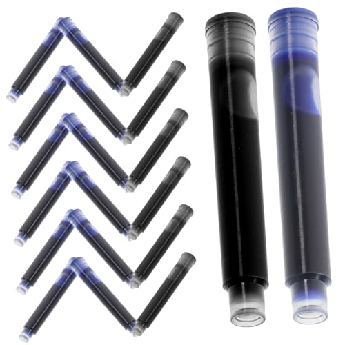 FUNNETOYU 100Stücke Brunnenstift Nachfüllungen und Tintenpatronen für Füllfederhalter mit Hochwertige Stiftkartuschen für Präzises Schreiben FUNNETOYU 100Stücke Brunnenstift Nachfüllungen und Tintenpatronen für Füllfederhalter mit Hochwertige Stiftkartuschen für Präzises Schreiben von FUNNETOYU