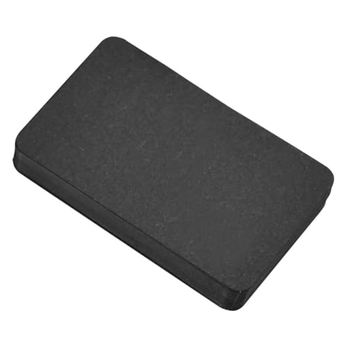 FUNNETOYU 100Stücke Schwarze Leere Karteikarten Mini Notizkarten für DIY Basteln und Scrapbooking Praktische Lernhilfe für Englischvokabeln für Lehrer FUNNETOYU 100Stücke Schwarze Leere Karteikarten Mini Notizkarten für DIY Basteln und Scrapbooking Praktische Lernhilfe für Englischvokabeln für Lehrer von FUNNETOYU