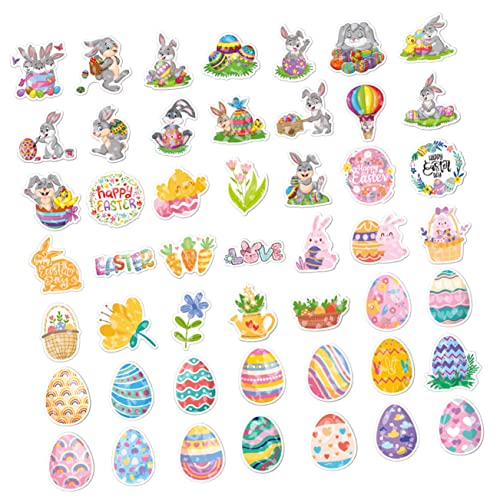 FUNNETOYU 100stücke Ostern Aufkleber wasserdichte Vinyl Sticker Für Wasserflaschen Handys Koffer Mehr Süße Osterdekoration Für -bastelprojekte Und Frühlingsfeiern FUNNETOYU 100stücke Ostern Aufkleber wasserdichte Vinyl Sticker Für Wasserflaschen Handys Koffer Mehr Süße Osterdekoration Für -bastelprojekte Und Frühlingsfeiern von FUNNETOYU