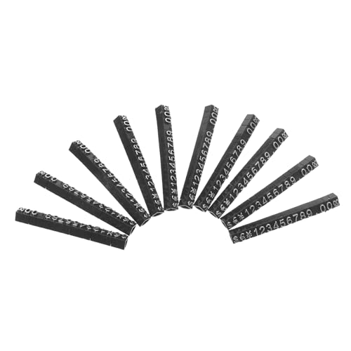 FUNNETOYU 10Sätze Teiliges Preisschild aus Anpassbare Preisanzeige für Schmuck Lebensmittel und Bekleidung Dreidimensionale Langlebig und Elegant FUNNETOYU 10Sätze Teiliges Preisschild aus Anpassbare Preisanzeige für Schmuck Lebensmittel und Bekleidung Dreidimensionale Langlebig und Elegant von FUNNETOYU