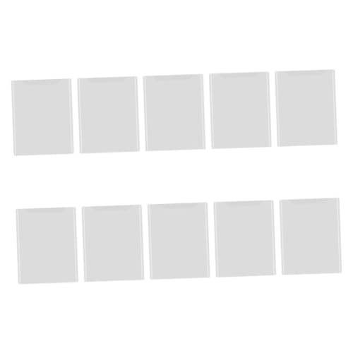 FUNNETOYU 10Stücke Dokumentenmappe Transparenter Aktenschoner Langlebiger Bürobedarf aus Material für Organisation von Unterlagen Schule und Büro von FUNNETOYU