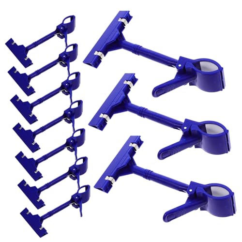 FUNNETOYU 10Stücke Schild Clips Verstellbarer T Förmiger Schilderhalter aus Langlebigem für Preisschilder und Displays im Supermarkt Blau FUNNETOYU 10Stücke Schild Clips Verstellbarer T Förmiger Schilderhalter aus Langlebigem für Preisschilder und Displays im Supermarkt Blau von FUNNETOYU
