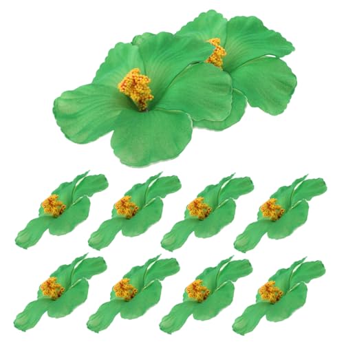 FUNNETOYU 10pcs Tropische Künstliche Hibiskusblumen Für Sommerpartydekor Und Hochzeitsfoto -Blume -Dekorationen Und Hawaiianische Luau -Party Blumenschmuck FUNNETOYU 10pcs Tropische Künstliche Hibiskusblumen Für Sommerpartydekor Und Hochzeitsfoto -Blume -Dekorationen Und Hawaiianische Luau -Party Blumenschmuck von FUNNETOYU