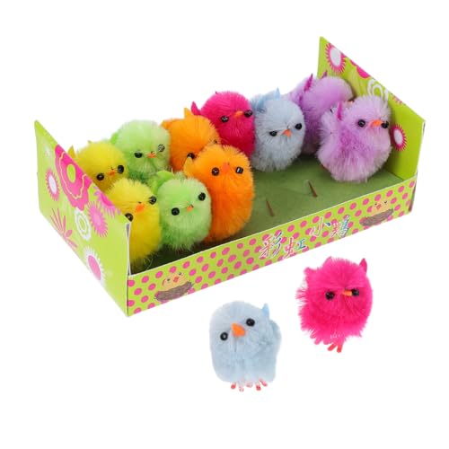FUNNETOYU 12 Mini-küken-dekorationen: Realistisches Plüsch-hühnchen-spielzeug, Miniatur-kuscheltier-haustiere, -party- , Tütenfüller Und Heimdekoration FUNNETOYU 12 Mini-küken-dekorationen: Realistisches Plüsch-hühnchen-spielzeug, Miniatur-kuscheltier-haustiere, -party- , Tütenfüller Und Heimdekoration von FUNNETOYU