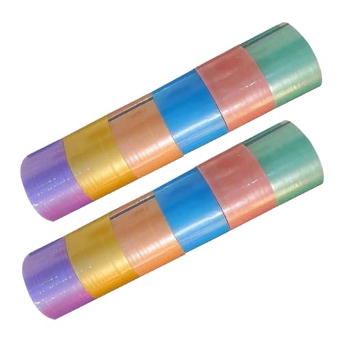 FUNNETOYU 12 Rollen Perle Klebriger Ballband Dekompressionsklebeband Kugelklebeband Farbig Bunt Runden Im Freien Stress Sensorisches Klebeband Umreifung Klebriges Kugelrollband Plastik FUNNETOYU 12 Rollen Perle Klebriger Ballband Dekompressionsklebeband Kugelklebeband Farbig Bunt Runden Im Freien Stress Sensorisches Klebeband Umreifung Klebriges Kugelrollband Plastik von FUNNETOYU