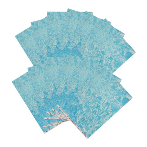 FUNNETOYU 12 Stück Ocean Texture Scrapbook Papier für Kreative Projekte Selbstklebend für Klassenzimmer und Partys Vielseitig Einsetzbar für Glatte Oberflächen FUNNETOYU 12 Stück Ocean Texture Scrapbook Papier für Kreative Projekte Selbstklebend für Klassenzimmer und Partys Vielseitig Einsetzbar für Glatte Oberflächen von FUNNETOYU