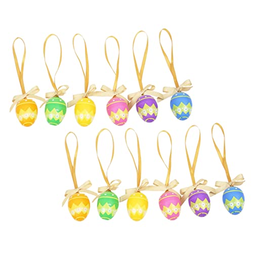 FUNNETOYU 12 Stück Osterei-Anhänger Dekoration hängend für Party drinnen Jungs Kaninchen ostern DIY buntes ei plastik DIY osterei DIY Überraschungs-Osterei exquisites Osterei- Schleife FUNNETOYU 12 Stück Osterei-Anhänger Dekoration hängend für Party drinnen Jungs Kaninchen ostern DIY buntes ei plastik DIY osterei DIY Überraschungs-Osterei exquisites Osterei- Schleife von FUNNETOYU