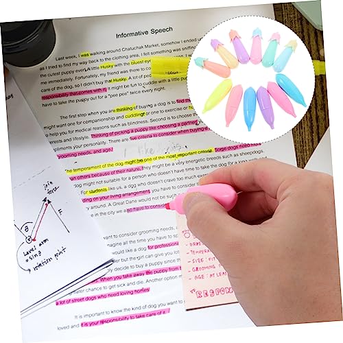 FUNNETOYU 12 Stück Teiliges Bunte Mini Textmarker Kleine Niedliche Marker Stifte für Schule und Büro zum Markieren Allen Papierarten Angenehm zu Halten und Auslaufsicher FUNNETOYU 12 Stück Teiliges Bunte Mini Textmarker Kleine Niedliche Marker Stifte für Schule und Büro zum Markieren Allen Papierarten Angenehm zu Halten und Auslaufsicher von FUNNETOYU