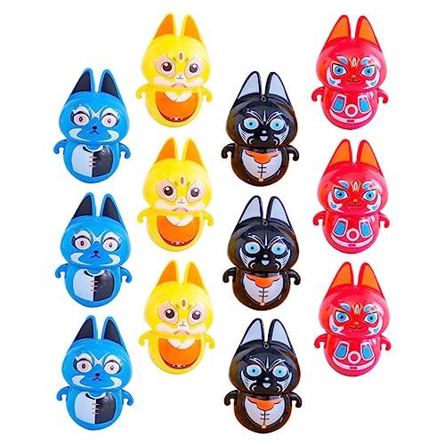FUNNETOYU 12 Stück Teiliges Cartoon Tumbler für Dekorativ und Kippstabil Fördert Hand Auge Koordination und Flexibilität mit Zufälligen Mustern für Kinderzimmer und Feiern FUNNETOYU 12 Stück Teiliges Cartoon Tumbler für Dekorativ und Kippstabil Fördert Hand Auge Koordination und Flexibilität mit Zufälligen Mustern für Kinderzimmer und Feiern von FUNNETOYU