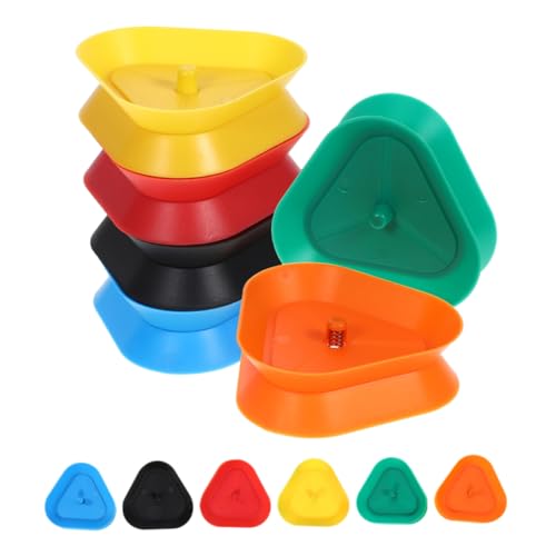 FUNNETOYU 12 Stück Teiliges Dreieck Kartenhalter aus Robustem Freihändiger Spielkartenhalter für Erwachsene für Weihnachts und Familienspiele Tragbar und Vielseitig für Poker und von FUNNETOYU