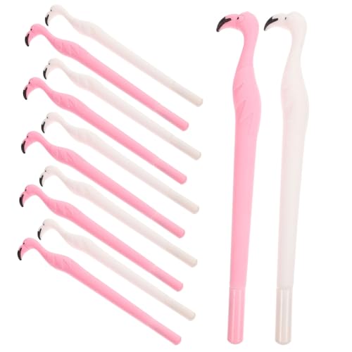 FUNNETOYU 12 Stück Teiliges Flamingo Kugelschreiber Spitze Langlebige Kunststoffmaterialien Niedliches Cartoon Design Schreib und Geschenkset für Schüler FUNNETOYU 12 Stück Teiliges Flamingo Kugelschreiber Spitze Langlebige Kunststoffmaterialien Niedliches Cartoon Design Schreib und Geschenkset für Schüler von FUNNETOYU