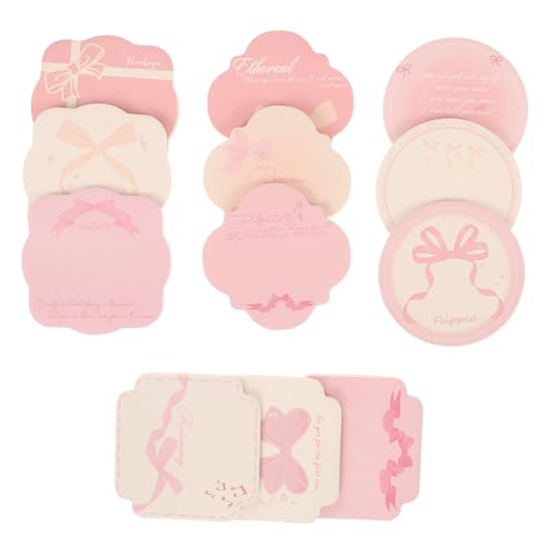 FUNNETOYU 12 Stück Teiliges Memo Pads mit Selbstklebenden Notizzetteln Schmetterlings Schleifen Design Wiederverwendbar ohne Rückstände Vielseitig für Schule Büro und Studium Attraktive FUNNETOYU 12 Stück Teiliges Memo Pads mit Selbstklebenden Notizzetteln Schmetterlings Schleifen Design Wiederverwendbar ohne Rückstände Vielseitig für Schule Büro und Studium Attraktive von FUNNETOYU