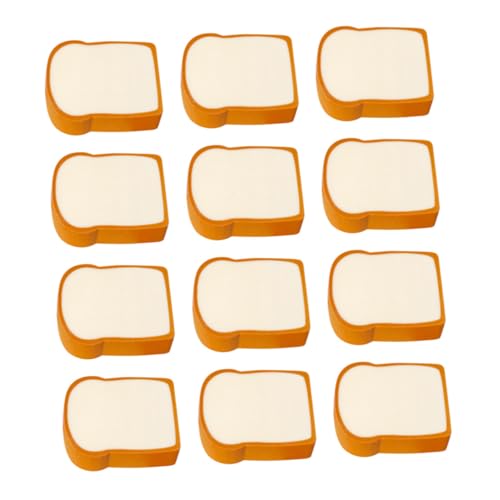 FUNNETOYU 12 Stück Teiliges Niedliche Toastbrot Radierer Cartoon Schulradierer Langlebig und Einfach zu Verwenden Kreatives für Schüler Sicher und Verschleißfest für Schule und Basteln FUNNETOYU 12 Stück Teiliges Niedliche Toastbrot Radierer Cartoon Schulradierer Langlebig und Einfach zu Verwenden Kreatives für Schüler Sicher und Verschleißfest für Schule und Basteln von FUNNETOYU