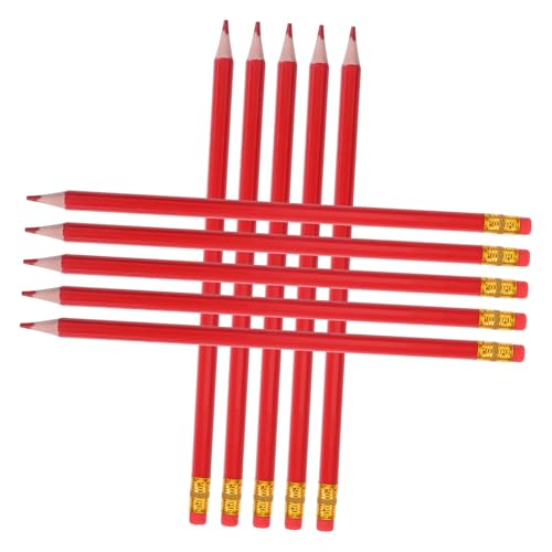 FUNNETOYU 12 Stück Teiliges Radierbare Rote Buntstifte mit Latexfreiem Radiergummi Ergonomisch Sechseckig Geformt Leuchtende Farben Vielseitig für Schüler Künstler Prüfungen Kartenfärbung FUNNETOYU 12 Stück Teiliges Radierbare Rote Buntstifte mit Latexfreiem Radiergummi Ergonomisch Sechseckig Geformt Leuchtende Farben Vielseitig für Schüler Künstler Prüfungen Kartenfärbung von FUNNETOYU