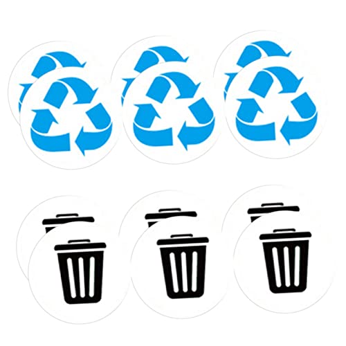 FUNNETOYU 12 Stück Teiliges Wasserdichter Selbstklebender Mülltonnen aufkleber für Abfalltrennung und Recycling Pvc material Ablösbar Vielseitig Einsetzbar für Haus und Außenbereich FUNNETOYU 12 Stück Teiliges Wasserdichter Selbstklebender Mülltonnen aufkleber für Abfalltrennung und Recycling Pvc material Ablösbar Vielseitig Einsetzbar für Haus und Außenbereich von FUNNETOYU