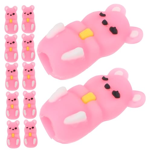 FUNNETOYU 12 Stück Teiliges Weiche Silikon bleistiftkappen mit Hamster motiv Schützende Stiftverlängerer und Bleistiftspitzen schutz für Schüler Praktisch und Rutschfest für Schule und Büro FUNNETOYU 12 Stück Teiliges Weiche Silikon bleistiftkappen mit Hamster motiv Schützende Stiftverlängerer und Bleistiftspitzen schutz für Schüler Praktisch und Rutschfest für Schule und Büro von FUNNETOYU