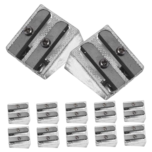 FUNNETOYU 12 Teiliger Bleistiftspitzer Aus Aluminiumlegierung Bleistiftspitzer Hand Schul Bleistiftspitzer Klassenzimmer Hand Bleistiftspitzer Manuelle Bleistiftspitzer Robuster FUNNETOYU 12 Teiliger Bleistiftspitzer Aus Aluminiumlegierung Bleistiftspitzer Hand Schul Bleistiftspitzer Klassenzimmer Hand Bleistiftspitzer Manuelle Bleistiftspitzer Robuster von FUNNETOYU