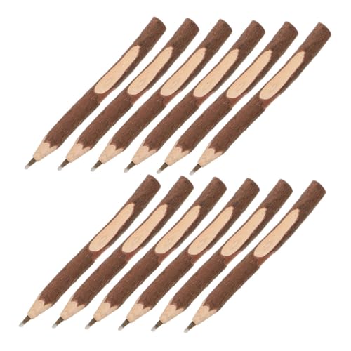 FUNNETOYU 12Stücke Holz Kugelschreiber Rustikale Stifte für Bürobedarf und Schulbedarf Schwarze für Lehrer und Outdoor Aktivitäten FUNNETOYU 12Stücke Holz Kugelschreiber Rustikale Stifte für Bürobedarf und Schulbedarf Schwarze für Lehrer und Outdoor Aktivitäten von FUNNETOYU