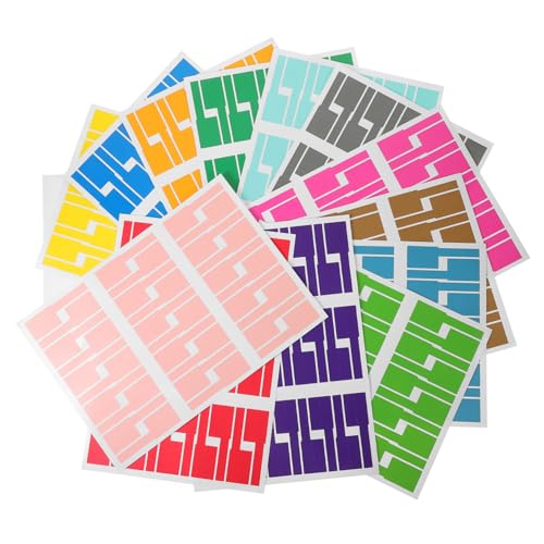 FUNNETOYU 14 Blatt Aufkleber-Kabel-Organizer bedruckbare Kabeletiketten Veranstalter Zubehör Kordeletiketten für die Schule praktische Kabelorganisatoren synthetisches Papier FUNNETOYU 14 Blatt Aufkleber-Kabel-Organizer bedruckbare Kabeletiketten Veranstalter Zubehör Kordeletiketten für die Schule praktische Kabelorganisatoren synthetisches Papier von FUNNETOYU