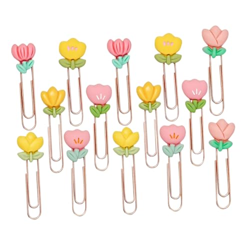 FUNNETOYU 14Stücke Teiliges Niedliche Blumen Büroklammern Cartoon Lesezeichen für Bürobedarf Dekorative Clips für Schulprojekte Kreative Papierclips für Studenten und Leser FUNNETOYU 14Stücke Teiliges Niedliche Blumen Büroklammern Cartoon Lesezeichen für Bürobedarf Dekorative Clips für Schulprojekte Kreative Papierclips für Studenten und Leser von FUNNETOYU
