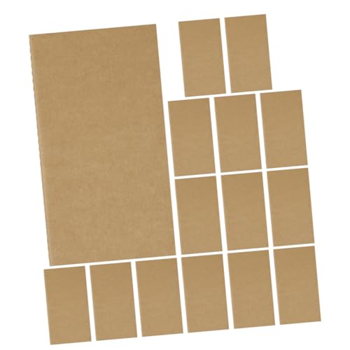FUNNETOYU 15 Stück Retro Blankbuch Tasche Raster-notizbuch Reisende Leeres Tagebuch Ems Notizbilder Gepunktet Schmucklos Universitätsnotizbuch Kleiner Notizblock Schreibbuch Khaki Papier FUNNETOYU 15 Stück Retro Blankbuch Tasche Raster-notizbuch Reisende Leeres Tagebuch Ems Notizbilder Gepunktet Schmucklos Universitätsnotizbuch Kleiner Notizblock Schreibbuch Khaki Papier von FUNNETOYU