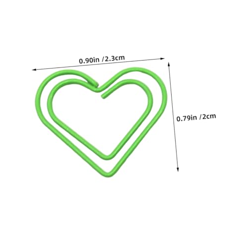 FUNNETOYU 150 Stück Herzförmige Metall Büroklammern Bunte Kleine Paper Clips mit Starker Haftung Robuste Herz Design Klammern für Büro Schule Zuhause und Lesezeichen Nutzung FUNNETOYU 150 Stück Herzförmige Metall Büroklammern Bunte Kleine Paper Clips mit Starker Haftung Robuste Herz Design Klammern für Büro Schule Zuhause und Lesezeichen Nutzung von FUNNETOYU