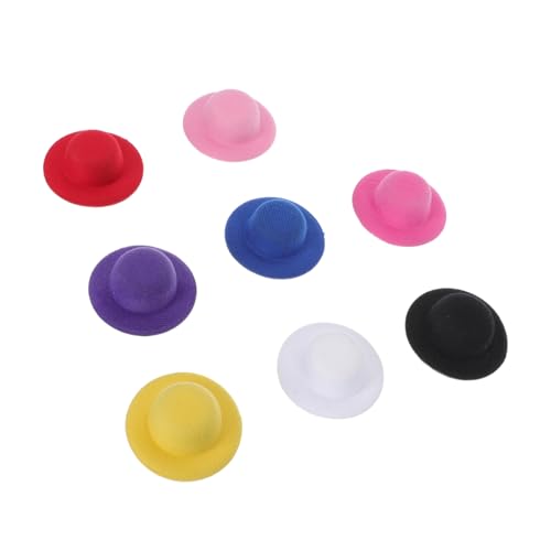 FUNNETOYU 16 Stück Hut selber Machen DIY Puppenhüte Miniaturhüte für Puppen Mini-Zubehör Puppenhutverzierung Miniclips Puppenkleidung Hutverzierung Exquisite Puppe Tops Hut Gezogenes Tuch FUNNETOYU 16 Stück Hut selber Machen DIY Puppenhüte Miniaturhüte für Puppen Mini-Zubehör Puppenhutverzierung Miniclips Puppenkleidung Hutverzierung Exquisite Puppe Tops Hut Gezogenes Tuch von FUNNETOYU