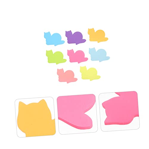 FUNNETOYU 16 Stück Teiliges Selbstklebende Haftnotizen Katzenform Bunte Cartoon Memo Pads für Schule Büro Kleine Notizzettel für Schüler Praktische Tiermotiv Notizblöcke zum Markieren und FUNNETOYU 16 Stück Teiliges Selbstklebende Haftnotizen Katzenform Bunte Cartoon Memo Pads für Schule Büro Kleine Notizzettel für Schüler Praktische Tiermotiv Notizblöcke zum Markieren und von FUNNETOYU