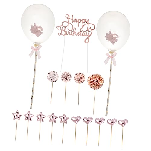 FUNNETOYU 17 Stück Teiliges Happy Birthday Torten Set Gold Cake Topper für Geburtstagsfeiern Kreative Tortendeko für Kuchen und Desserts Geburtstagsfeier Accessoires FUNNETOYU 17 Stück Teiliges Happy Birthday Torten Set Gold Cake Topper für Geburtstagsfeiern Kreative Tortendeko für Kuchen und Desserts Geburtstagsfeier Accessoires von FUNNETOYU